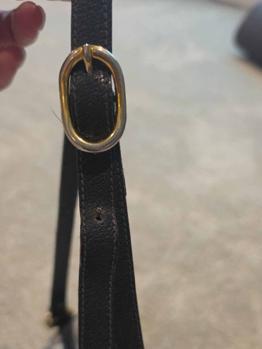 Vintage 1980s Gucci Accessory Collection GG Supreme Navy Camera Bag - Picture 13 of 16
